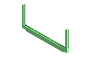 337-034-500-658 - EDAC Card Edge Connector